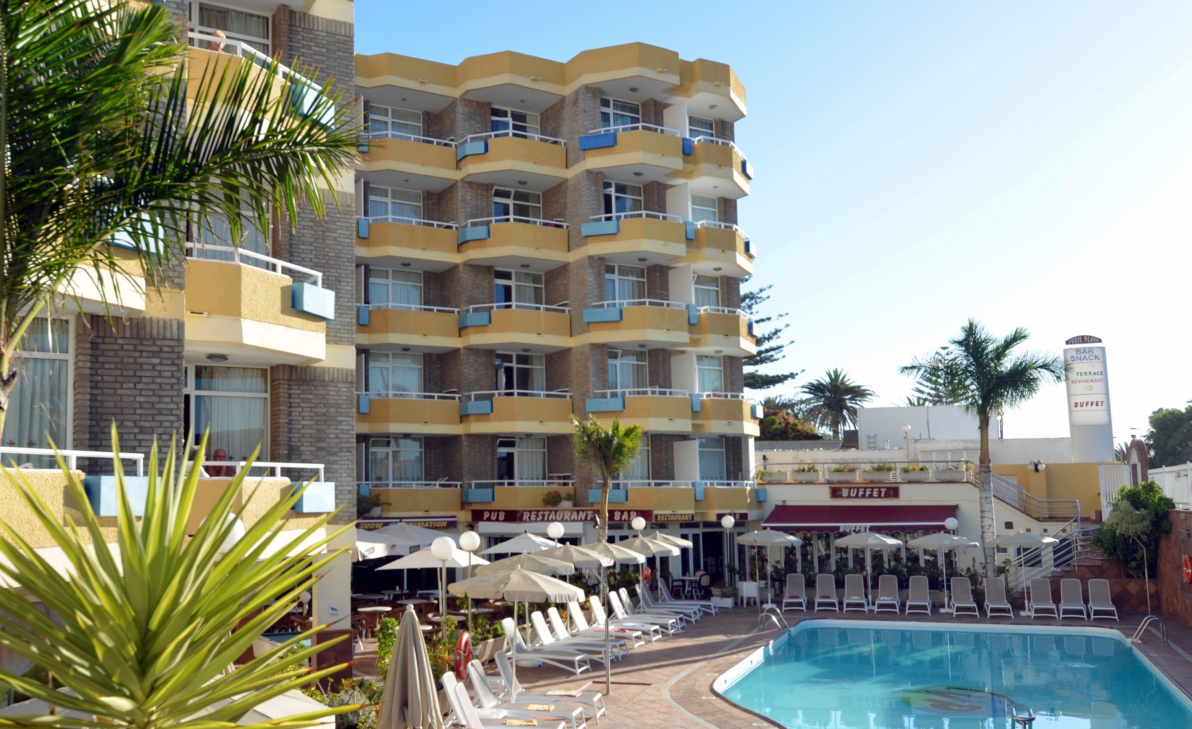 Hotel Livvo Veril Playa Плайя-дель-Инглес Экстерьер фото